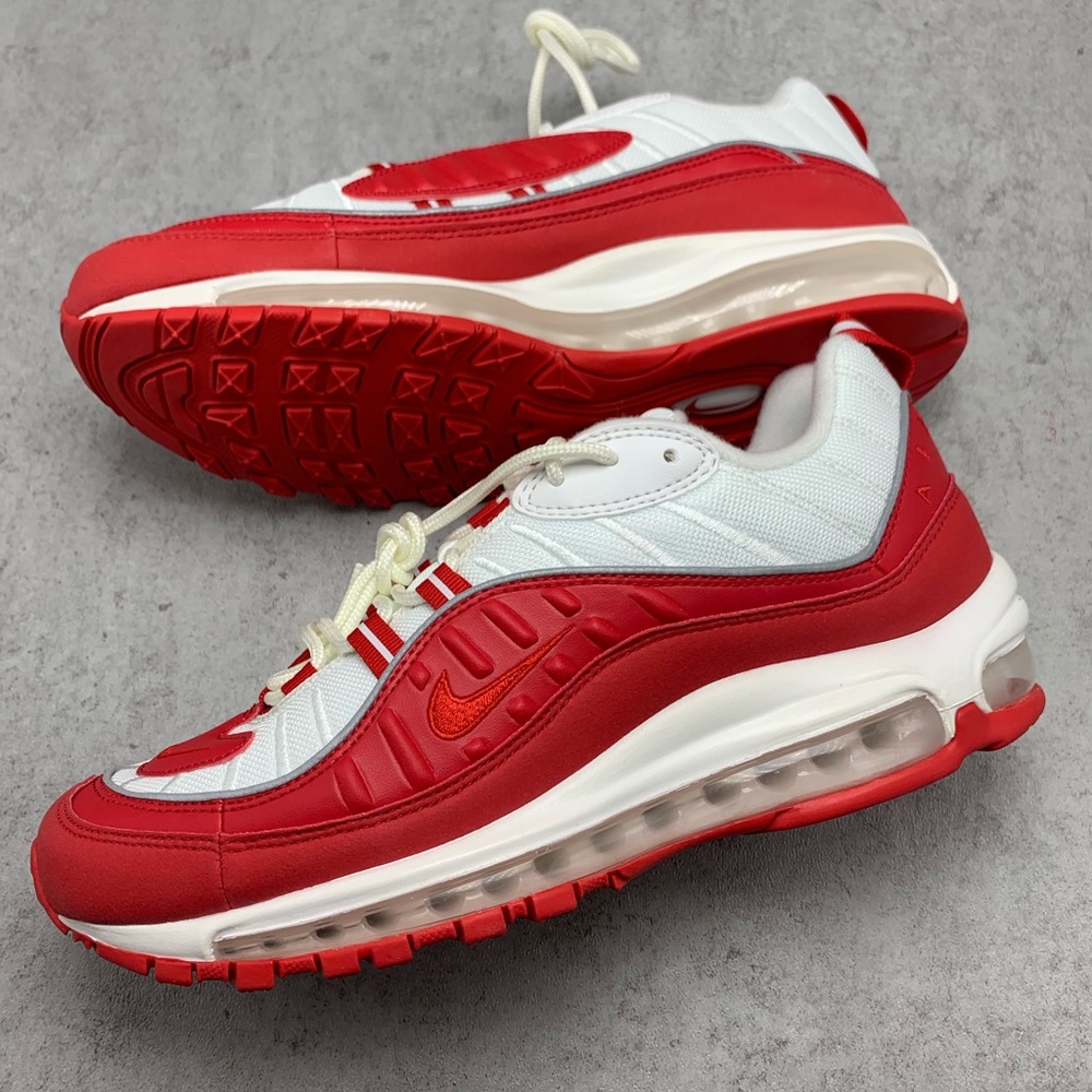 New Nike Air Max 98 University Red Size 9